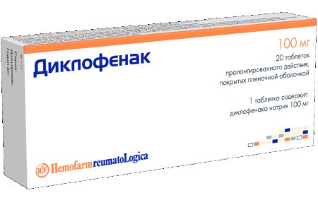 DİKLOFENAK 100 mq tablet