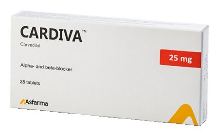 Kardiva 25 mg