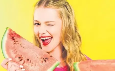 Qarpız yeyərək çəki at və xərçəngdən qorun