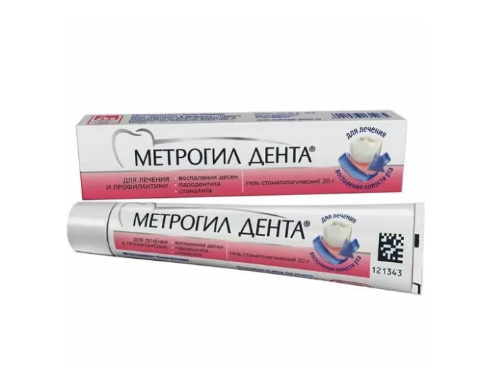Метрогил дента: инструкция, состав, цена