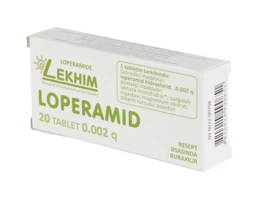 Loperamid 2 mg nə üçündür?