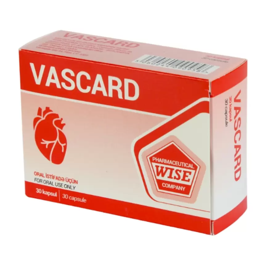 Vaskard (Vascard) tablet haqqında məlumat