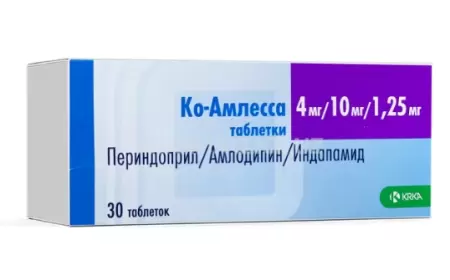 Ko-Amlessa 4 mq/ 10 mq/ 1.25 mq tabletka nə üçündür?