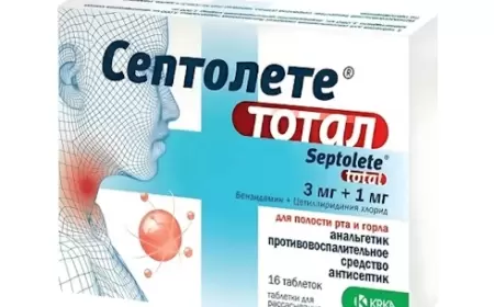 Septolete total nə üçündür? tərkibi və qiyməti