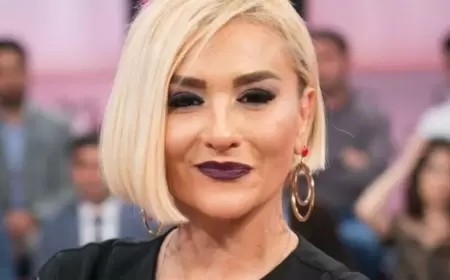 Aparıcı Mətanət də göz rəngini dəyişdirdi - FOTO