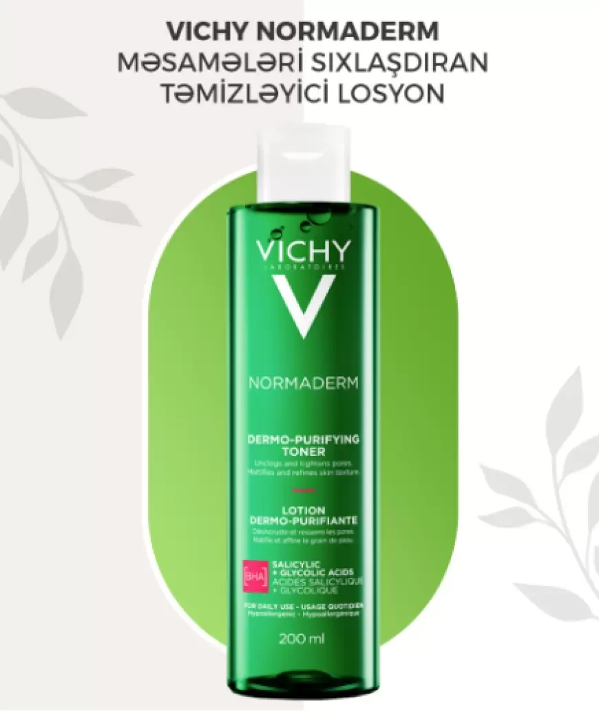 Vichy normaderm təmizləyici losyon