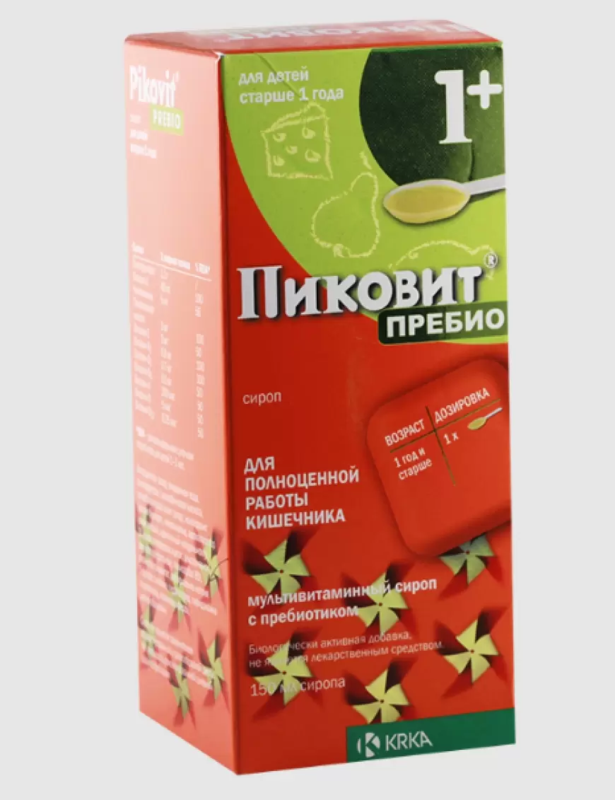 Pikovit prebio sirop 150 ml nə üçündür? tərkibi nədir?