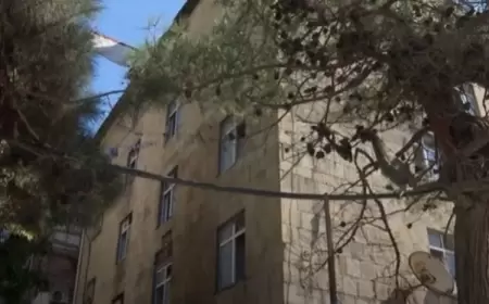 Bakıda universitetin yataqxanalarını BİT BASDI - VİDEO