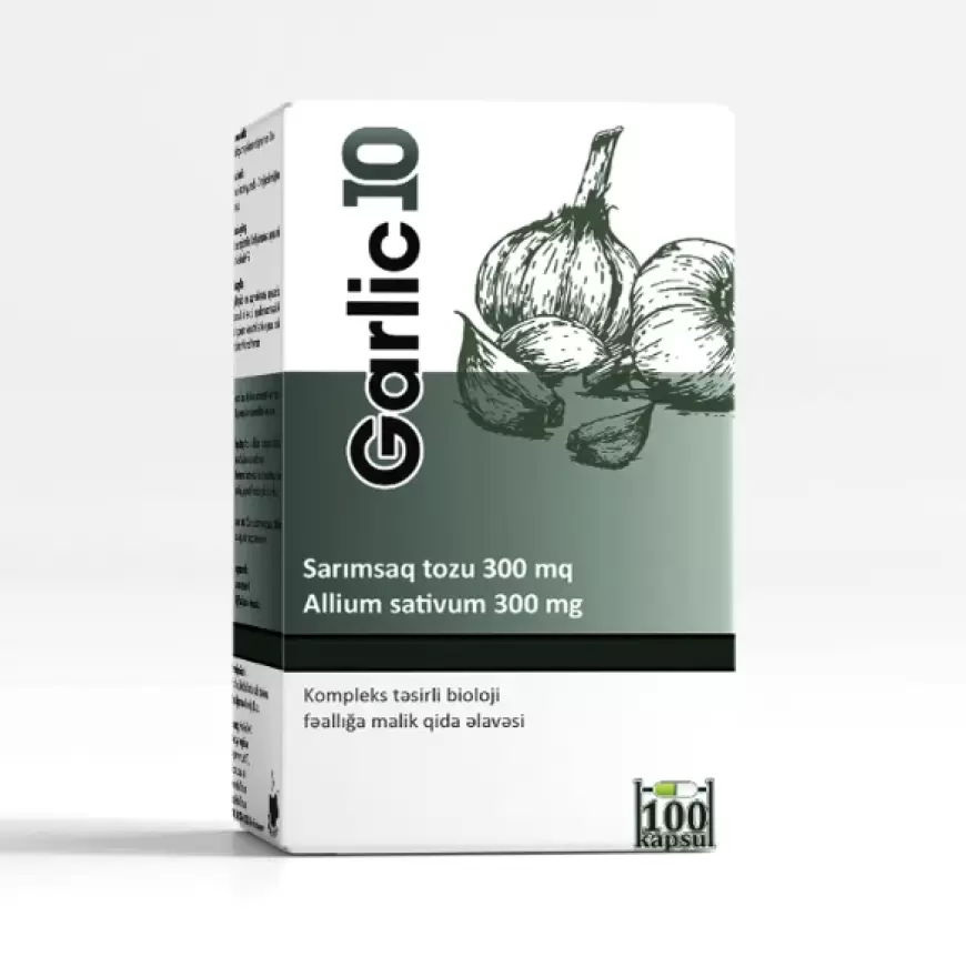 Garlic10 (Qarlik10) kapsul istifadə qaydası necədir?