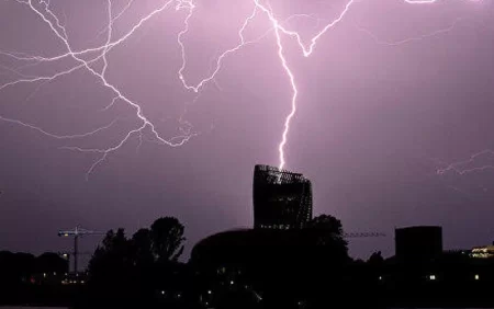 İldırımın ən çox vurduğu yer