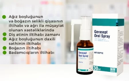 Gerasept sprey istifadə qaydası necədir?