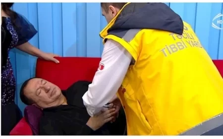 Azərbaycanlı müğənninin canlı efirdə halı pisləşdi — FOTO/VİDEO