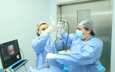 Yeni Klinikada artıq bronxoskopiya müayinəsinin icrasına başlanılıb