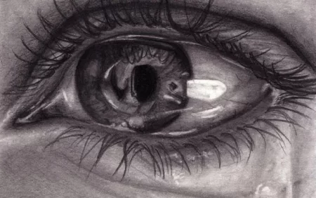 Göz yaşının mikroskop altında görüntüləri - sevinc, kədər, ümid, xəyanət göz yaşları fərqlidir - FOTO