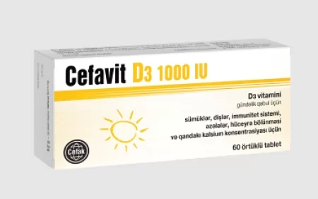 Cefavit D3 istifadə qaydası necədir?