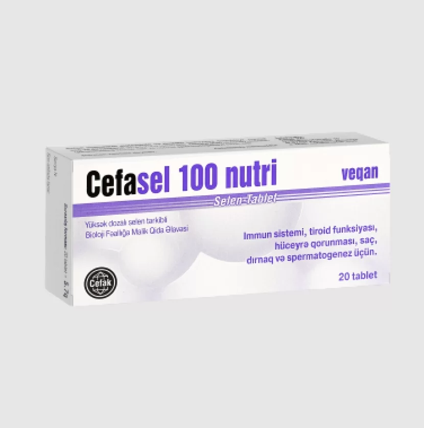 Cefasel 100 nutri qiyməti və istifadə qaydası necədir?