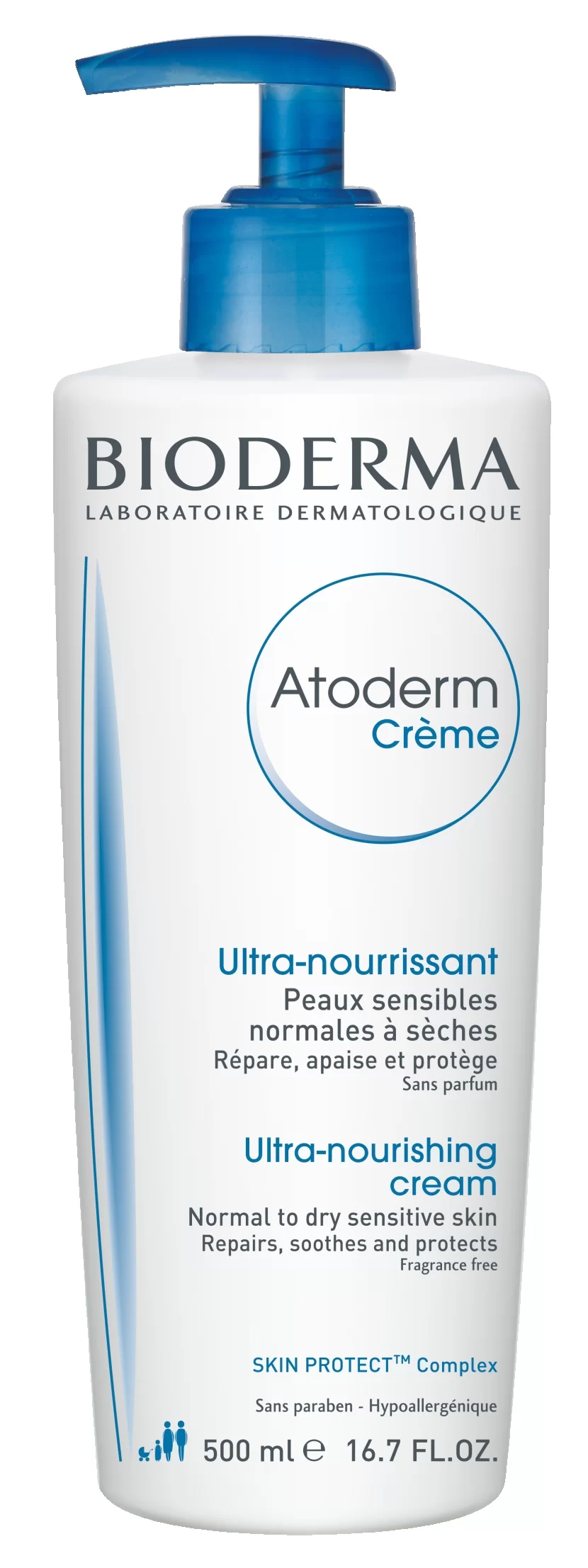 Atoderm krem 500 ml quru dərilər üçün