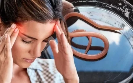 Baş ağrısı şikayəti ilə xəstəxanaya getdi: Beynindən qurd çıxdı