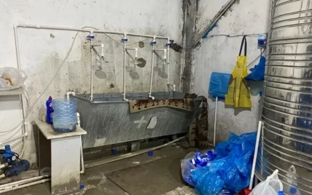 Bakıda su emalı müəssisəsinin fəaliyyəti dayandırıldı