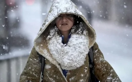 Şaxtalı hava üz dərisinə görün nə edir?! - DİQQƏT