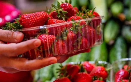 Zəhərli çiyələyi belə tanıyın və almayın! – Sadə metod